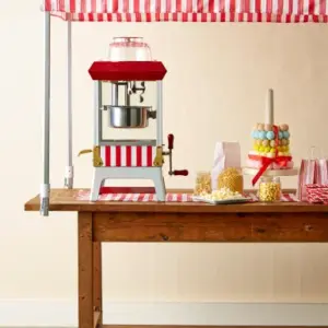 Popcorn machine rental (half day)