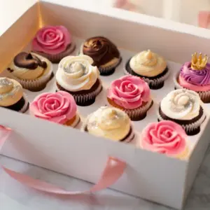 Themed cupcake box (12 pieces)