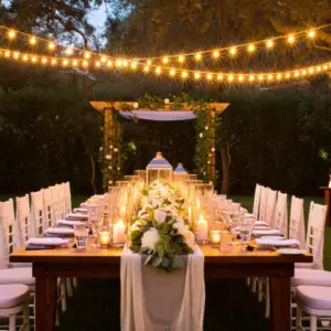 Full event production (small wedding/party)