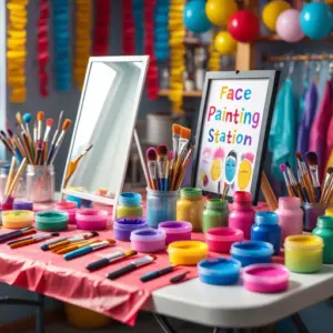 Kids’ face-painting station (1 hour)